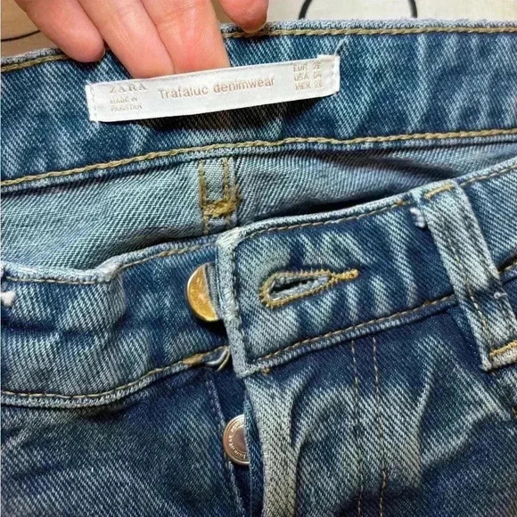 Zara - TRAFALUC DENIMWARE Jeans Stars - Picture 3 of 12